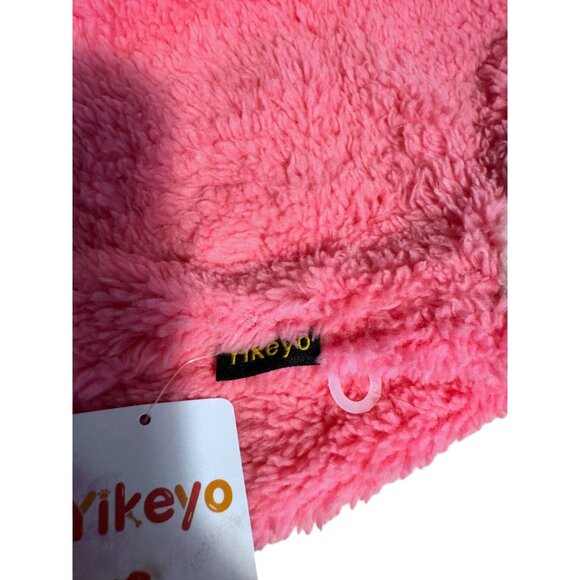Yikeyo Dog Sweater Pink & Purple Fleece Medium Cozy Apparel - Picture 6 of 11